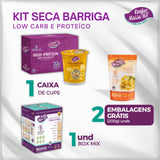 Kit Seca Barriga - Low Carb e Proteíco