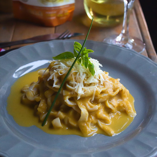 Fettuccine Konjac ao Molho Cremoso de Vegetais: Uma Deliciosa Opção Saudável