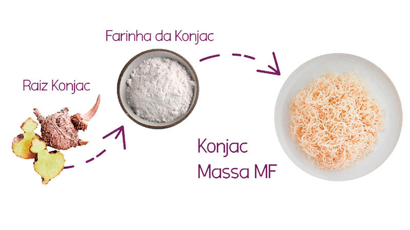 Imagem banner Alimentação saudável: O que é Konjac, seus benefícios e como consumir? | Konjac Massas MF