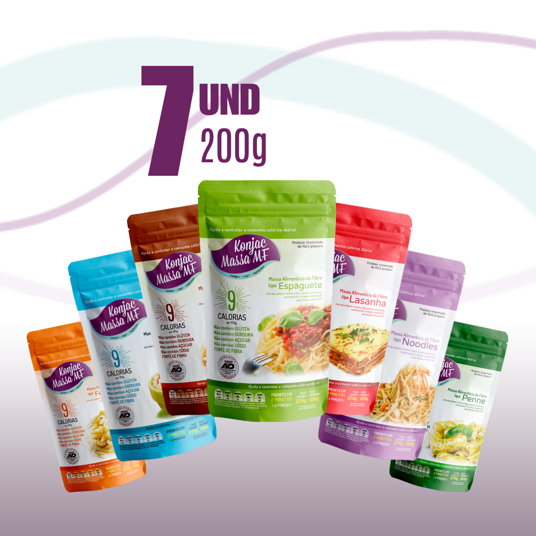 7 Embalagens de 200g