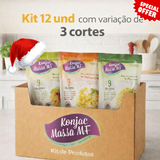 Mix 12 Embalagens-  Espaguete/Fettuccinne/Penne