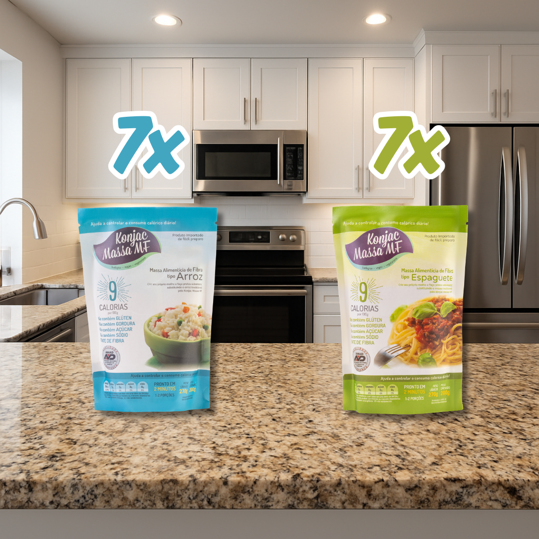 Kit Pague 12 Leve 14 - 7 Arroz e 7 Espaguete