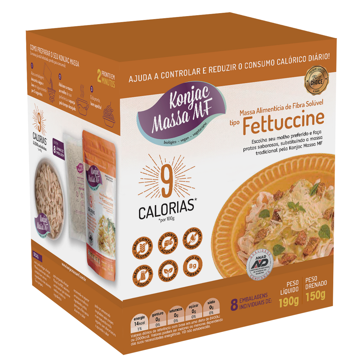 Konjac Massa® Box - Fettuccine