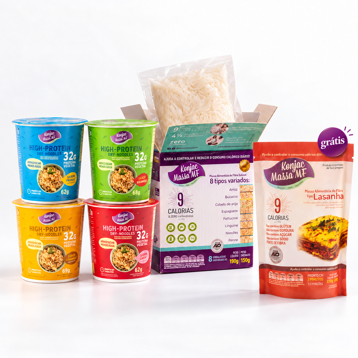 Kit Konjac Massa® Mix Prático