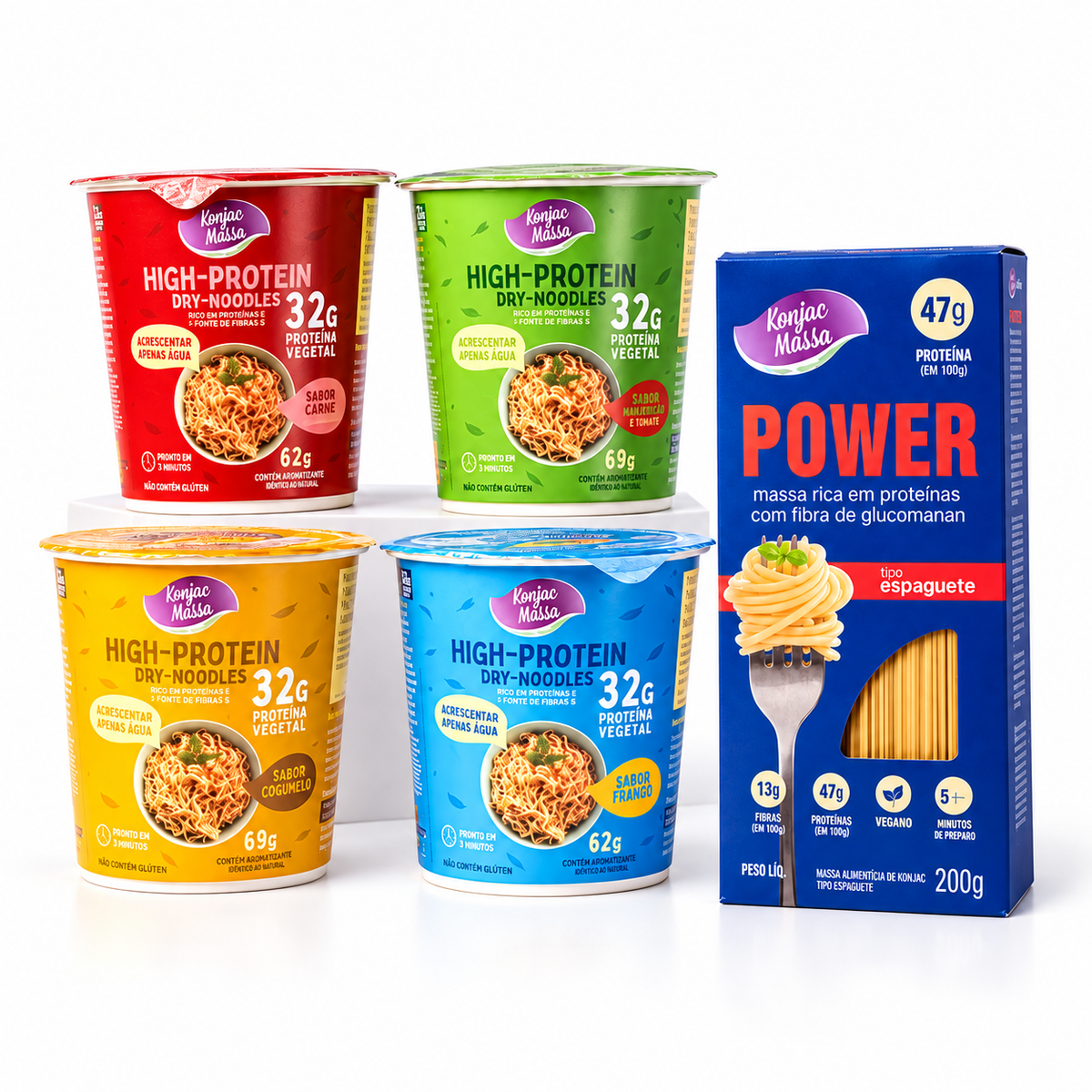 Kit Konjac Massa® Proteico Completo
