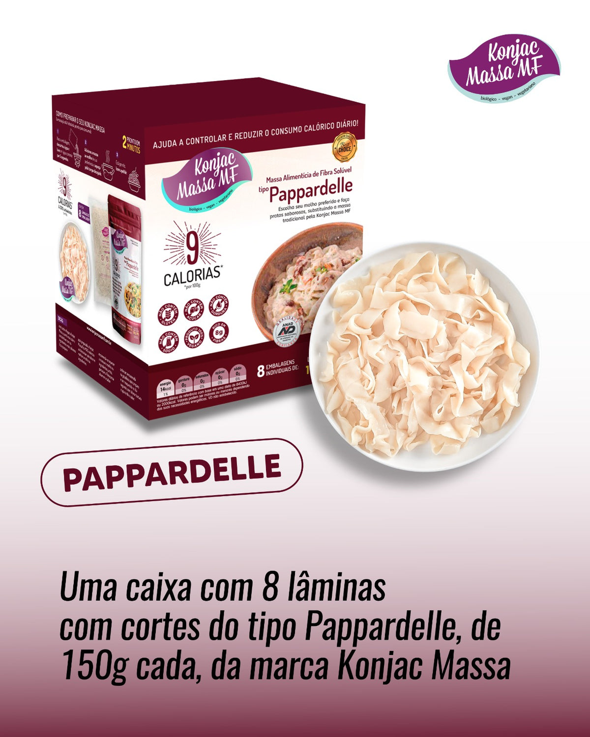 Konjac Massa® Box - Pappardelle