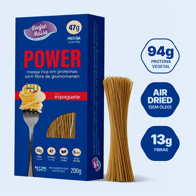 Espaguete Power 94g de proteína vegetal