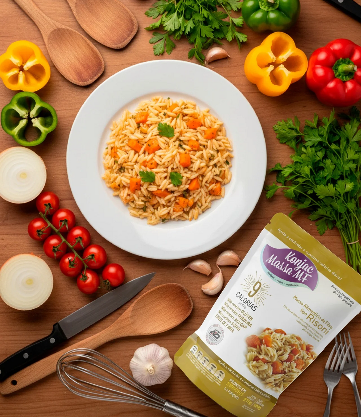 Konjac Massa® Tipo Risoni