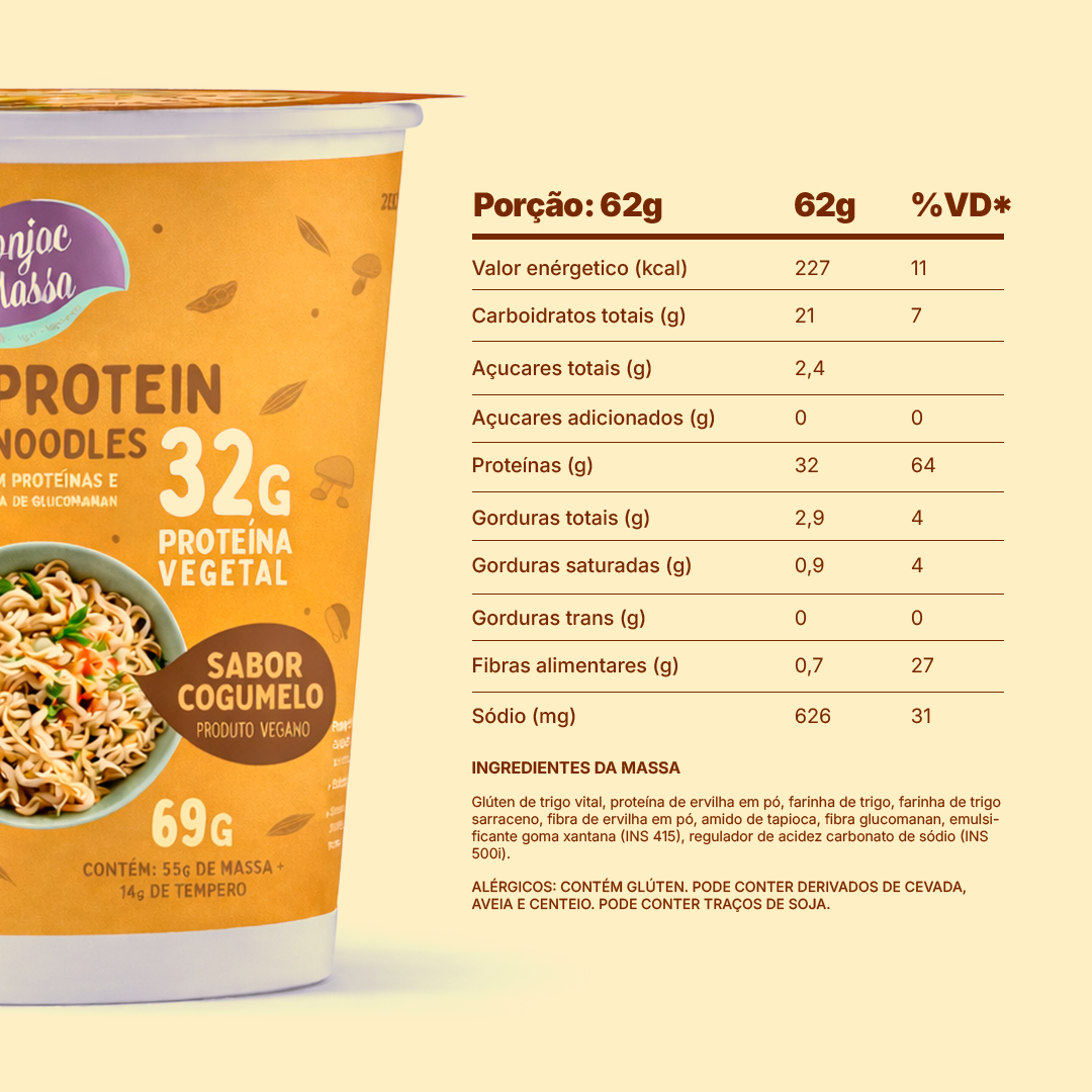 Caixa 6 unidades - Sabor Cogumelo (192g de proteina)