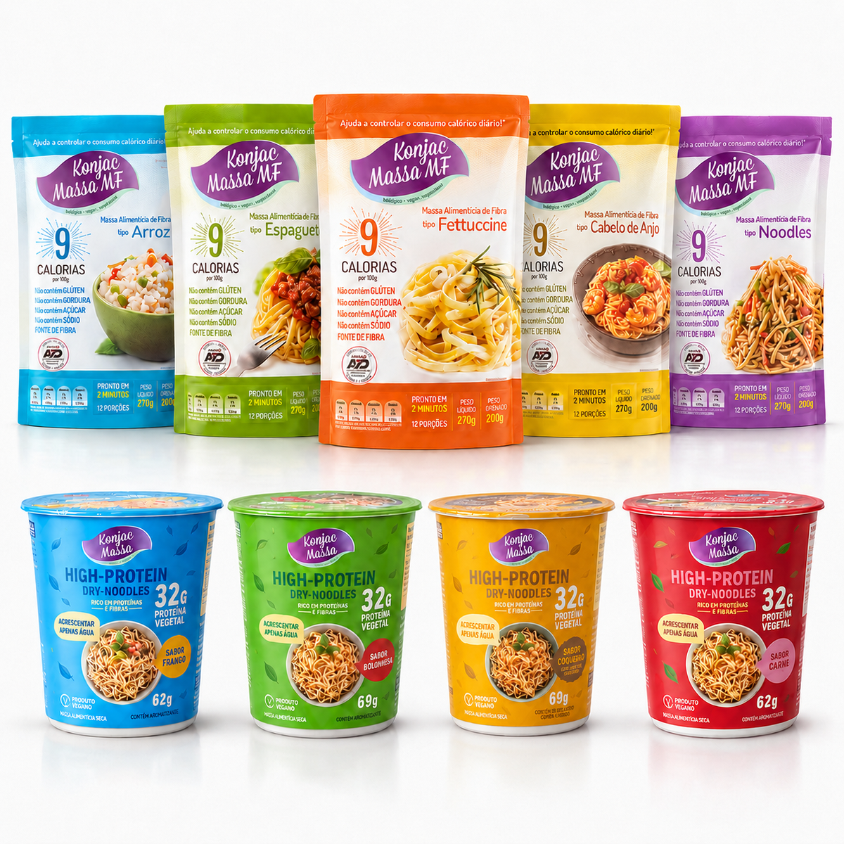 Kit Favoritos Konjac Massa